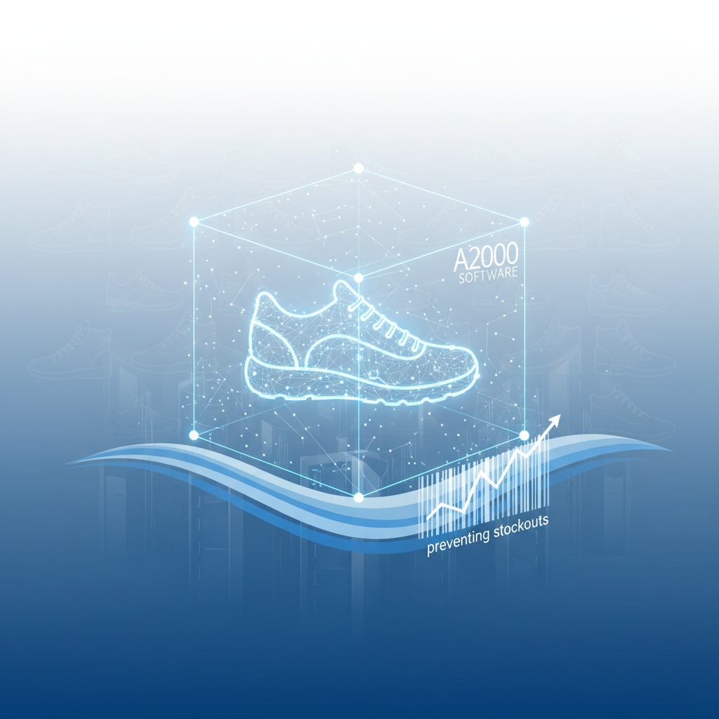 A2000 Software: Preventing Footwear Stockouts with AI-Powered ERP