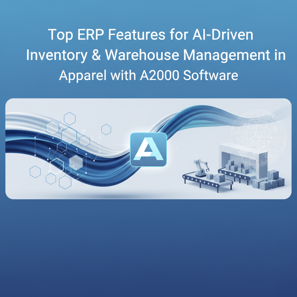 Top ERP Features for AI-Driven Inventory & Warehouse Management in Apparel with A2000 Software