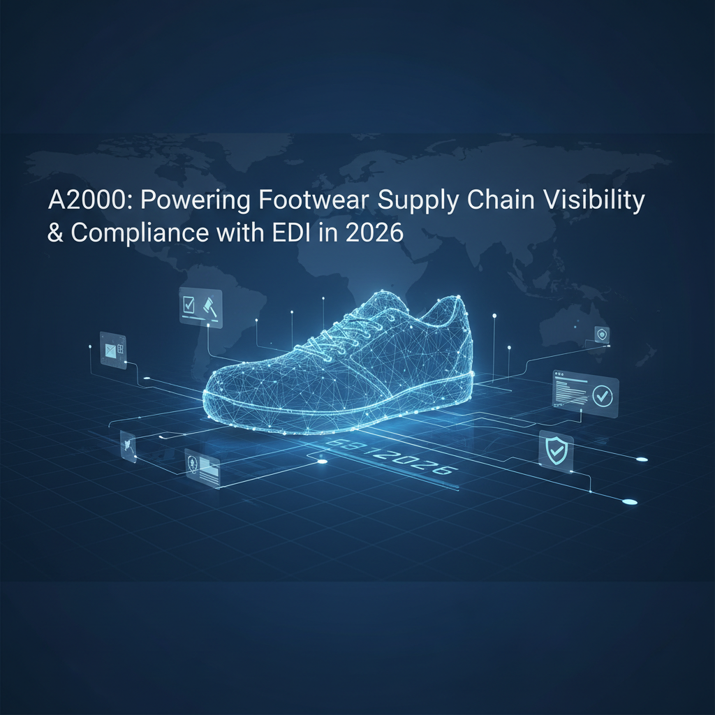 A2000: Powering Footwear Supply Chain Visibility & Compliance with EDI in 2026